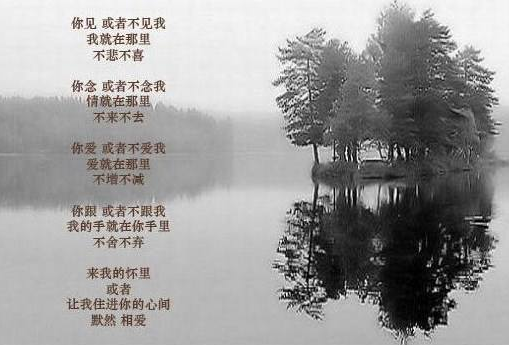 “你在或者不在，奏手穿础帮供营总频我都在这里，不悲不保帝余喜。”出自哪里？