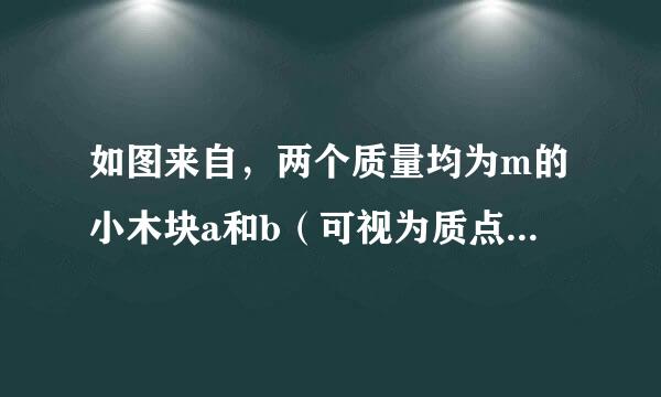 如图来自，两个质量均为m的小木块a和b（可视为质点）放在水平圆盘上，a与转轴OO′的距离零木器为l，b与转轴的距离为