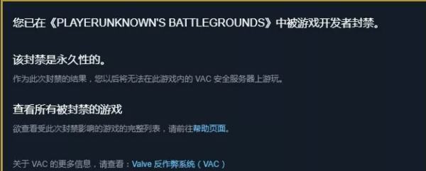 ste接差am游戏中封禁什么意思，多长时间解封