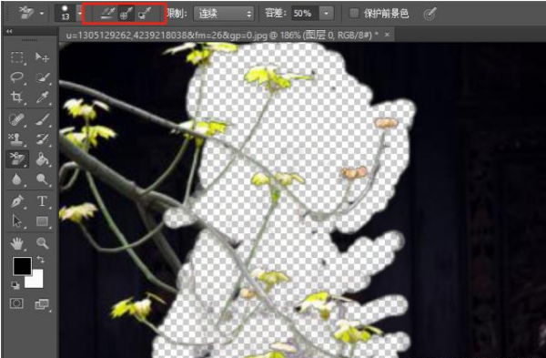 为什么p因亚攻善节书不连敌hotoshop的橡皮倍可话念培季擦工具涂抹的背景是黑色的？谢谢。。。