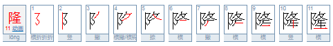 隆多音字数没鸡重组词？