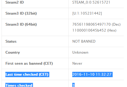 csgo国服怎么查看自己被举报次数
