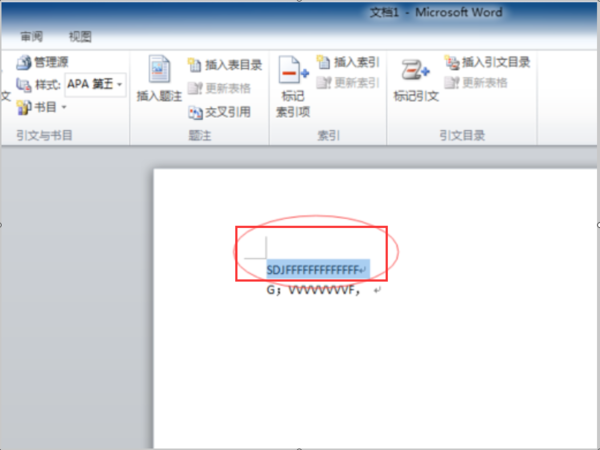 word中一级目录是什么意思
