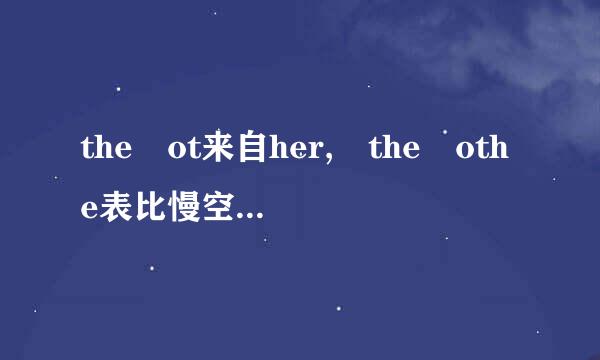 the ot来自her, the othe表比慢空另露rs, other, others的区别是什么？