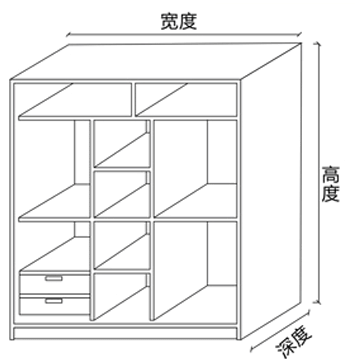 衣柜定制价格多少钱一平方