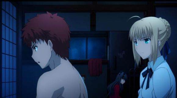 求Fate stay night 游戏里补魔截图
