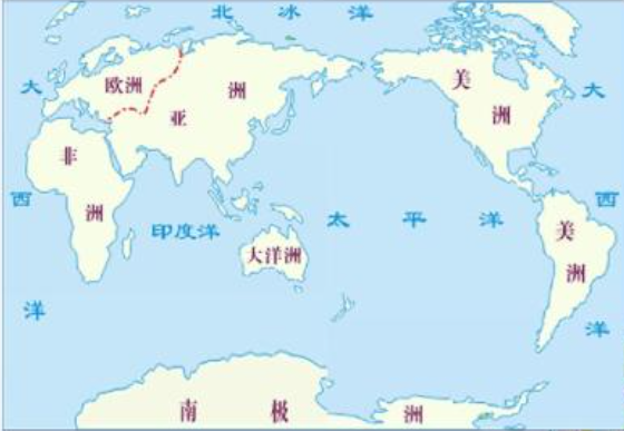 世界上有几大洲几来自大洋，分别是什么