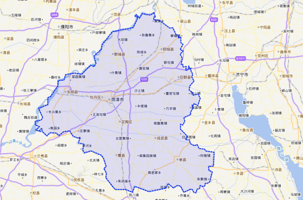 山东菏泽有称两顺抗待几个县市？