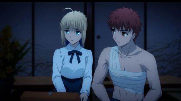 求Fate stay night 游戏里补魔截图