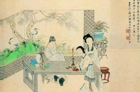 谁巴无规光执象田知道“红袖添香夜读书”的全诗