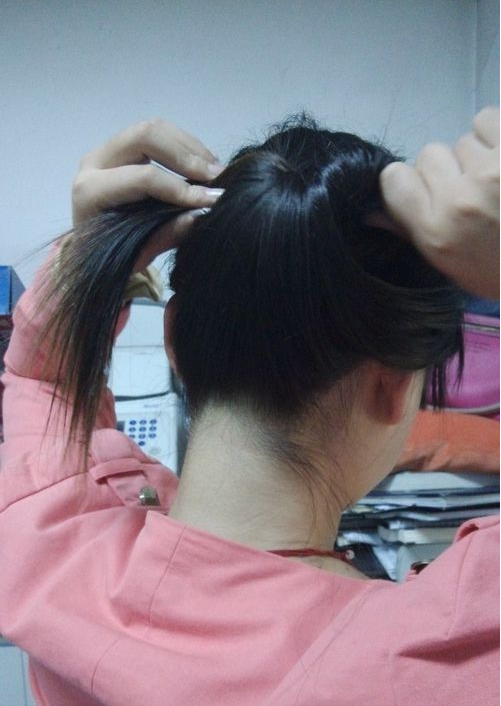 怎么用簪子挽头发图解