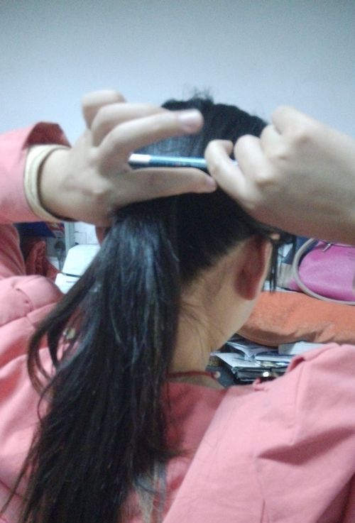 怎么用簪子挽头发图解