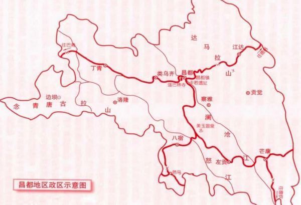 昌都地区的海拔多少米