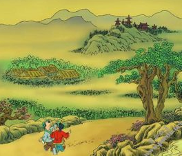 一去二三里古诗带拼音