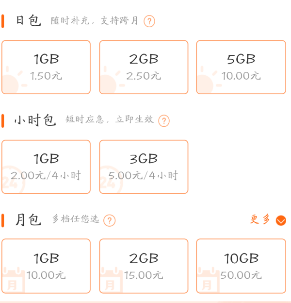 1来自g流量要多少钱？