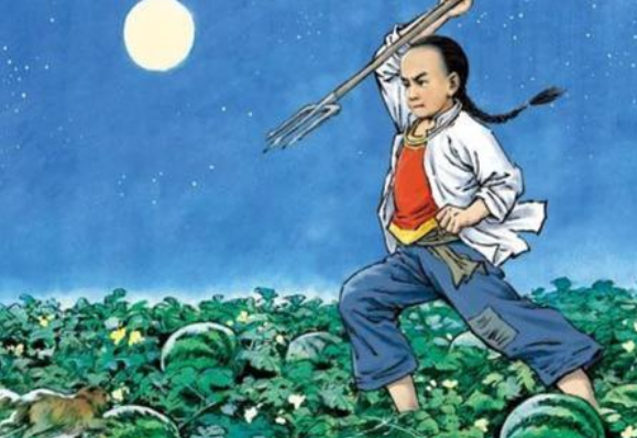 少年闰土第一自然来自段仿写100字？