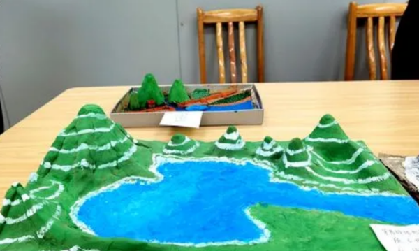等高线地形图模型制作方法