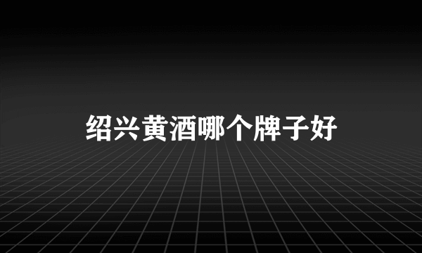 绍兴黄酒哪个牌子好