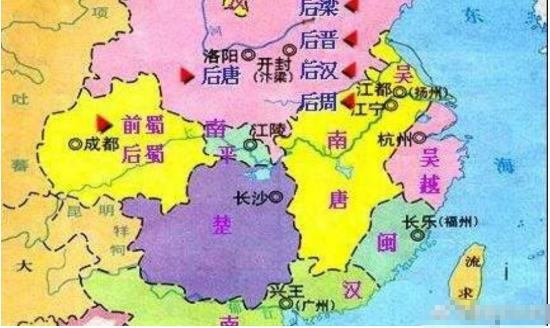 “隋唐五代”时期的那个“五代”具体指？
