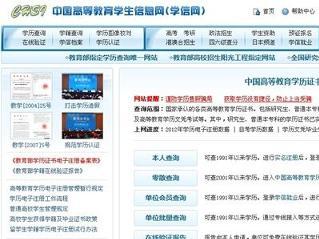 在中国高等教育学生信息网中，查询学历认证，有个证书编号，另外还有个报告编号是什么？