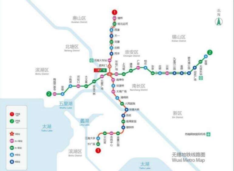 江苏哪些城市有地铁