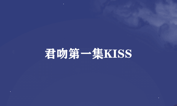 君吻第一集KISS