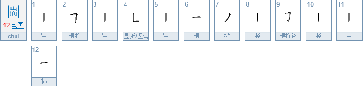 “圌”是什么字？