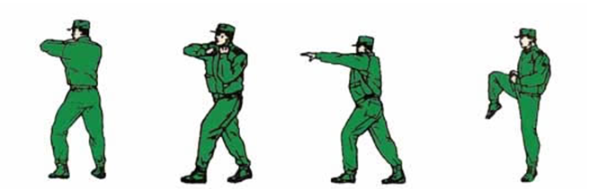 军体拳十六式第一套