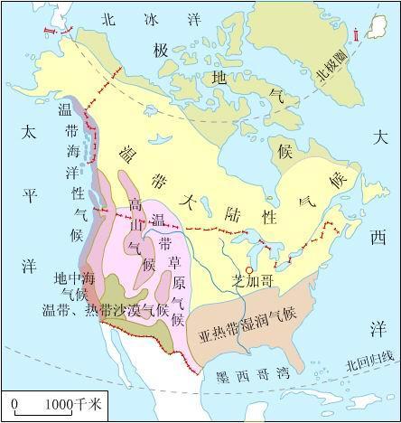 美国的气候特点有哪些类型