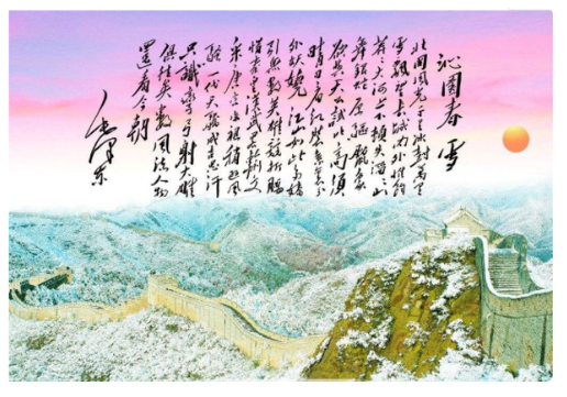 沁园春 雪 赏析