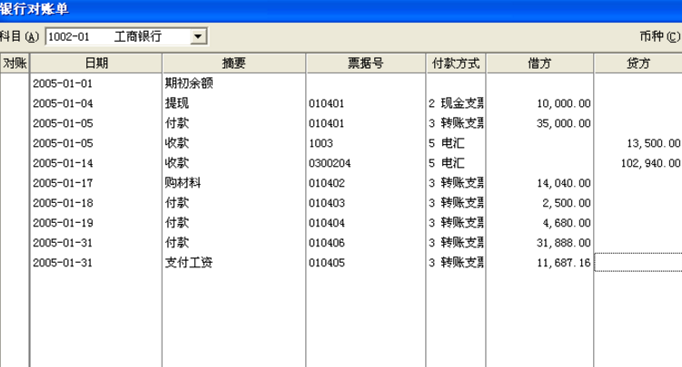 银行对账单是什么意思啊？