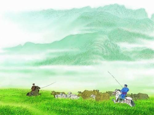 敕勒川的古诗