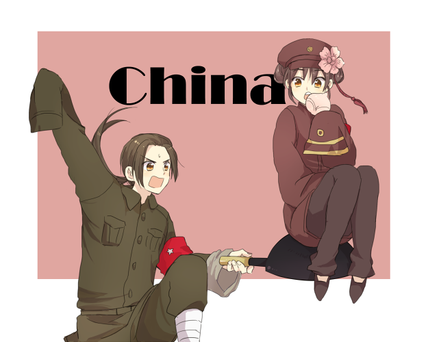 [求图]求黑塔利亚王耀女体化王春燕的图片，悬赏30分。