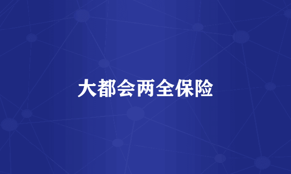 大都会两全保险