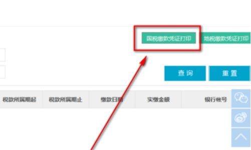 浙江国税电子缴税付款凭证怎么打印