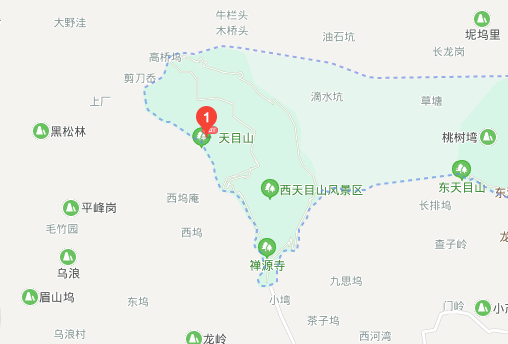 天目山在哪里