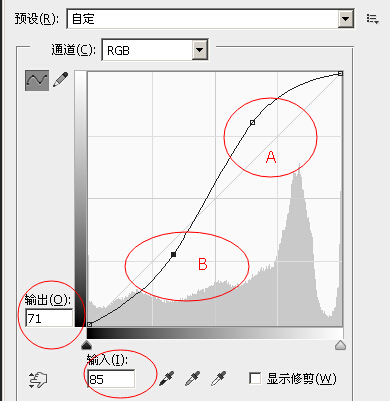 ps曲线怎么用