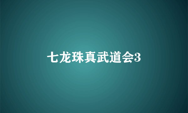 七龙珠真武道会3