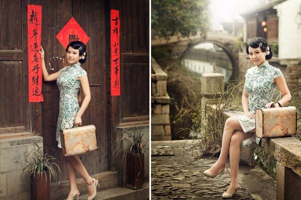 旗袍是具有中国特色的女性服饰，为什么旗袍是的衣襟是左襟压右襟？