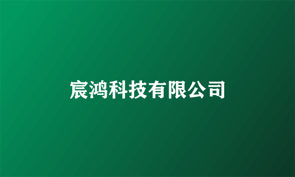 宸鸿科技有限公司