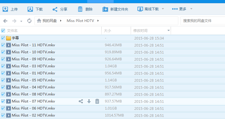 求日剧《飞行员小姐》高清资源下载
