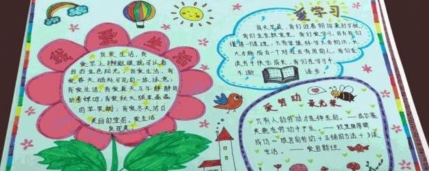 关于学单苗仅光连祖裂再刚习的手抄报